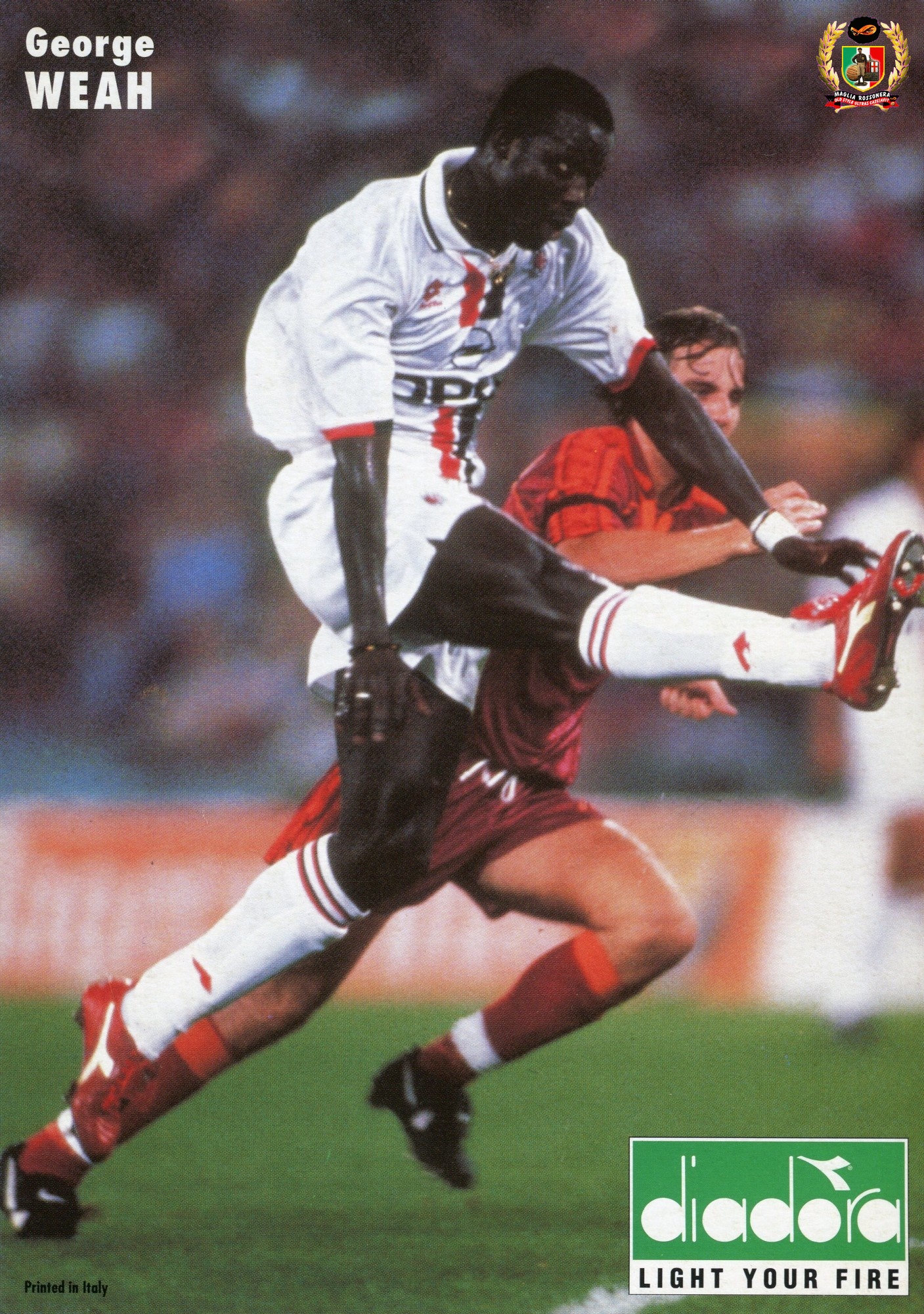 george weah diadora